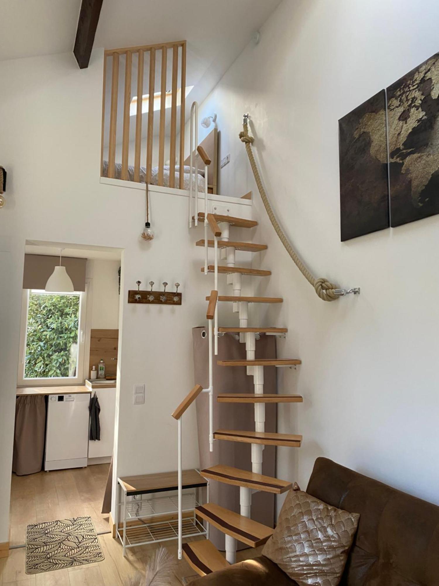 The Little Oak - Tiny House With Bed On Mezzanine & Terrace - From 1 To 4 P Disney, Paris & Cdg Pomponne Exterior foto