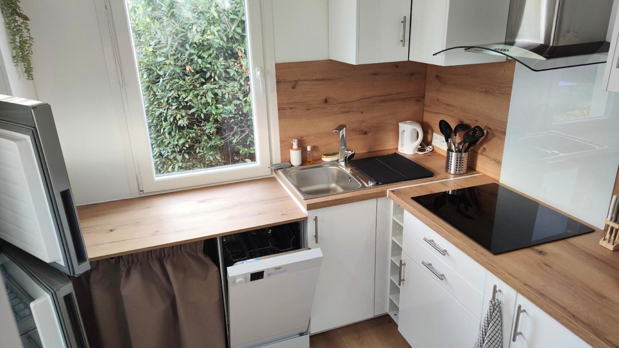The Little Oak - Tiny House With Bed On Mezzanine & Terrace - From 1 To 4 P Disney, Paris & Cdg Pomponne Exterior foto